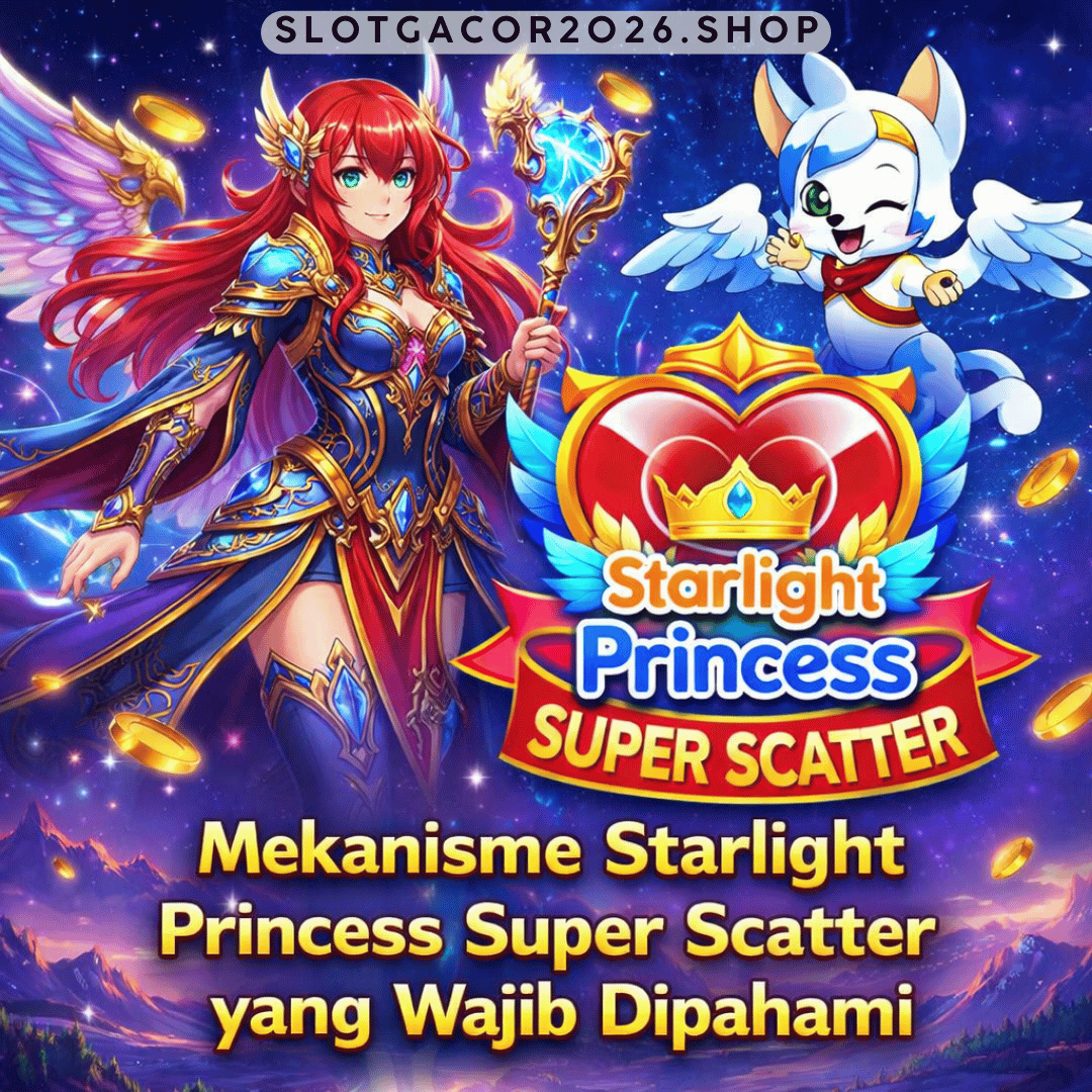 mekanisme Starlight Princess Super Scatter